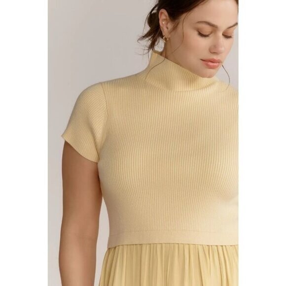 NWT Size 2X -Anthropologie The Thea Short Sleeve Twofer Mini Dress (NWT US$ 148) - Picture 5 of 16